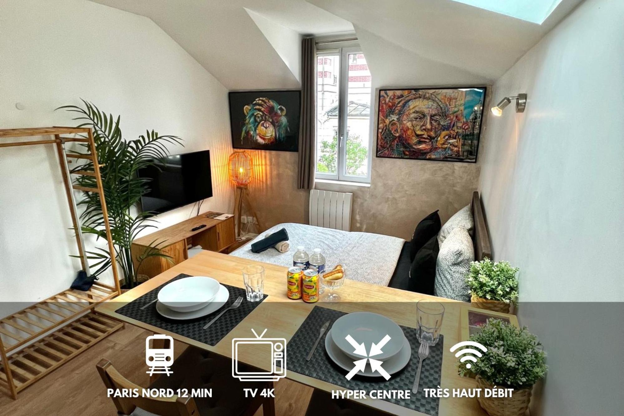 Studio Douillet Hypercentre 12 Min De Paris Enghien-les-Bains Dış mekan fotoğraf